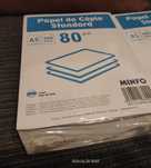 Papel cópia A5 Standart 80gr (preço pelas 4 resmas)