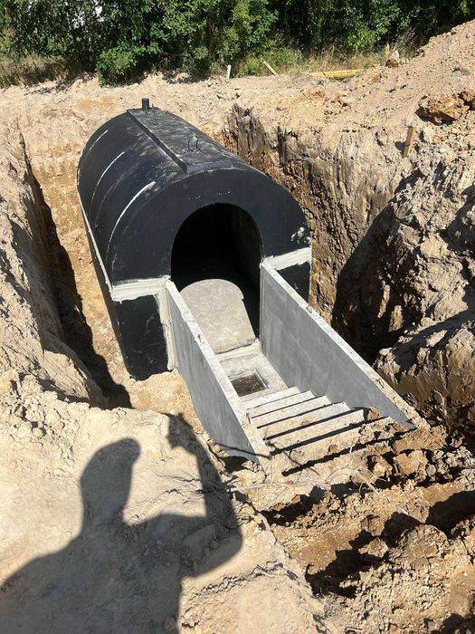 Piwnica Ziemianka Piwniczka podziemna Betonowa ogrodowa Szambo Kanał