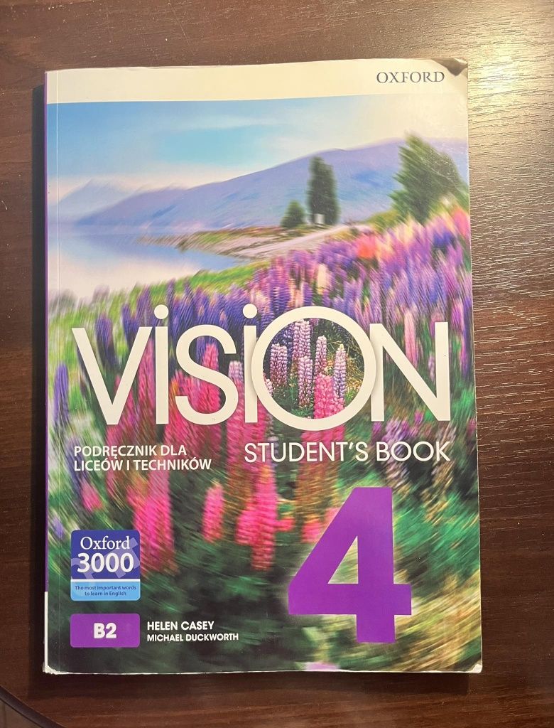 Vision 4 student's book podręcznik do języka angielskiego