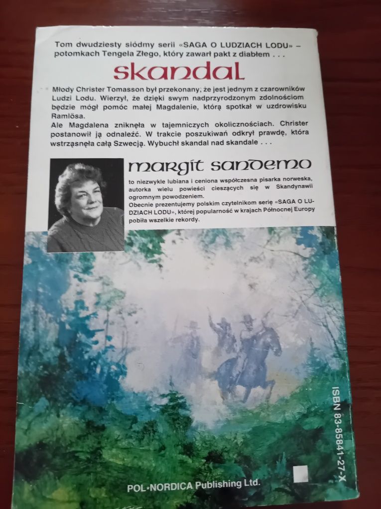 Saga o Ludziach Lodu tom 27 Skandal Margit Sandemo