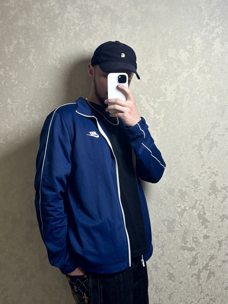 Вінтажна оверсайз олімпійка nike vintage зип худи найк tn vm tech rap