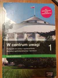 W centrum uwagi 1 podręcznik technikum liceum