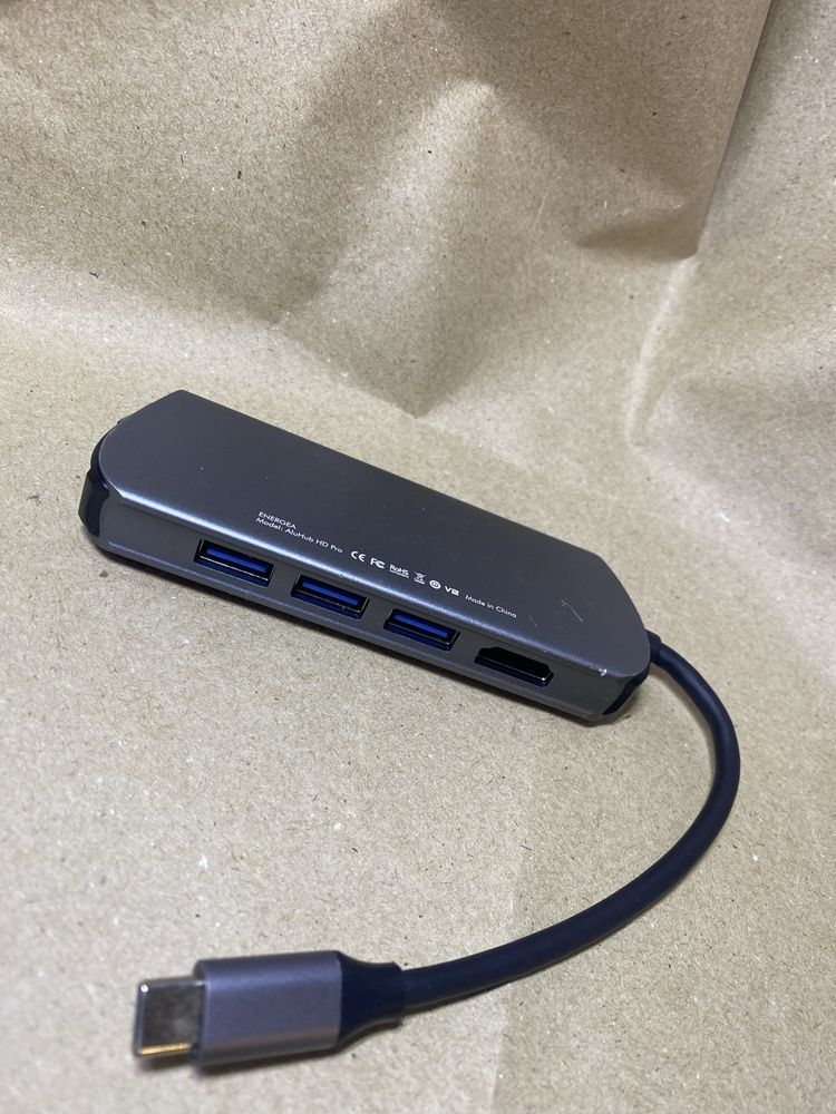 USB C хаб/Док.станция Energea AluHub