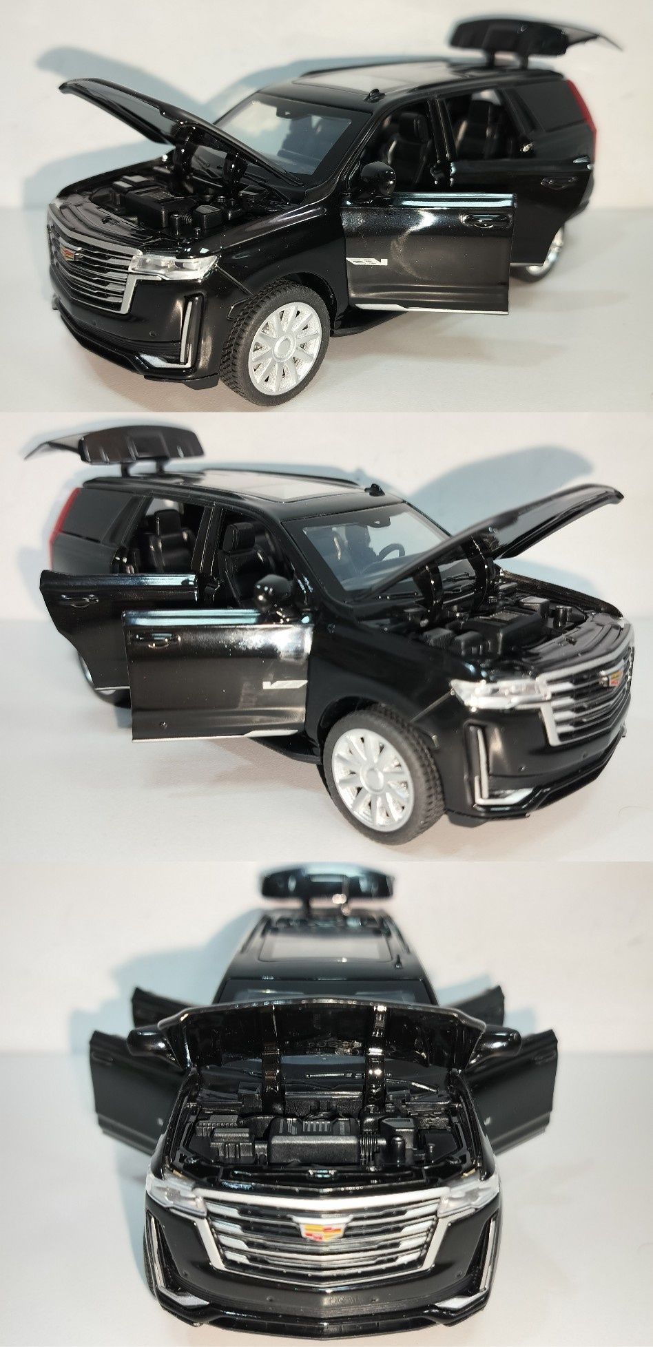 Уценка Cadillac Escalade 2021 модель 1:32 Металл звук свет