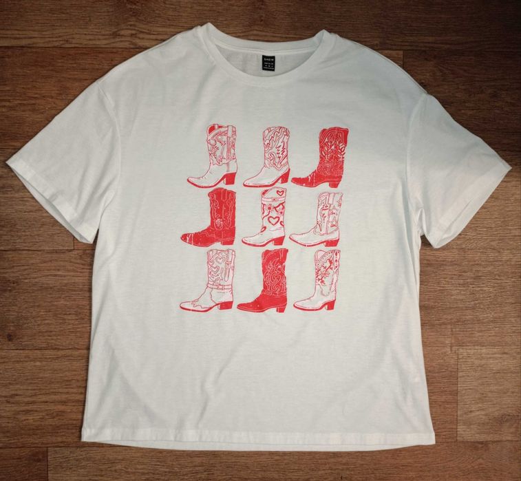 SHEIN - Жіноча повсякденна футболка з короткими рукавами