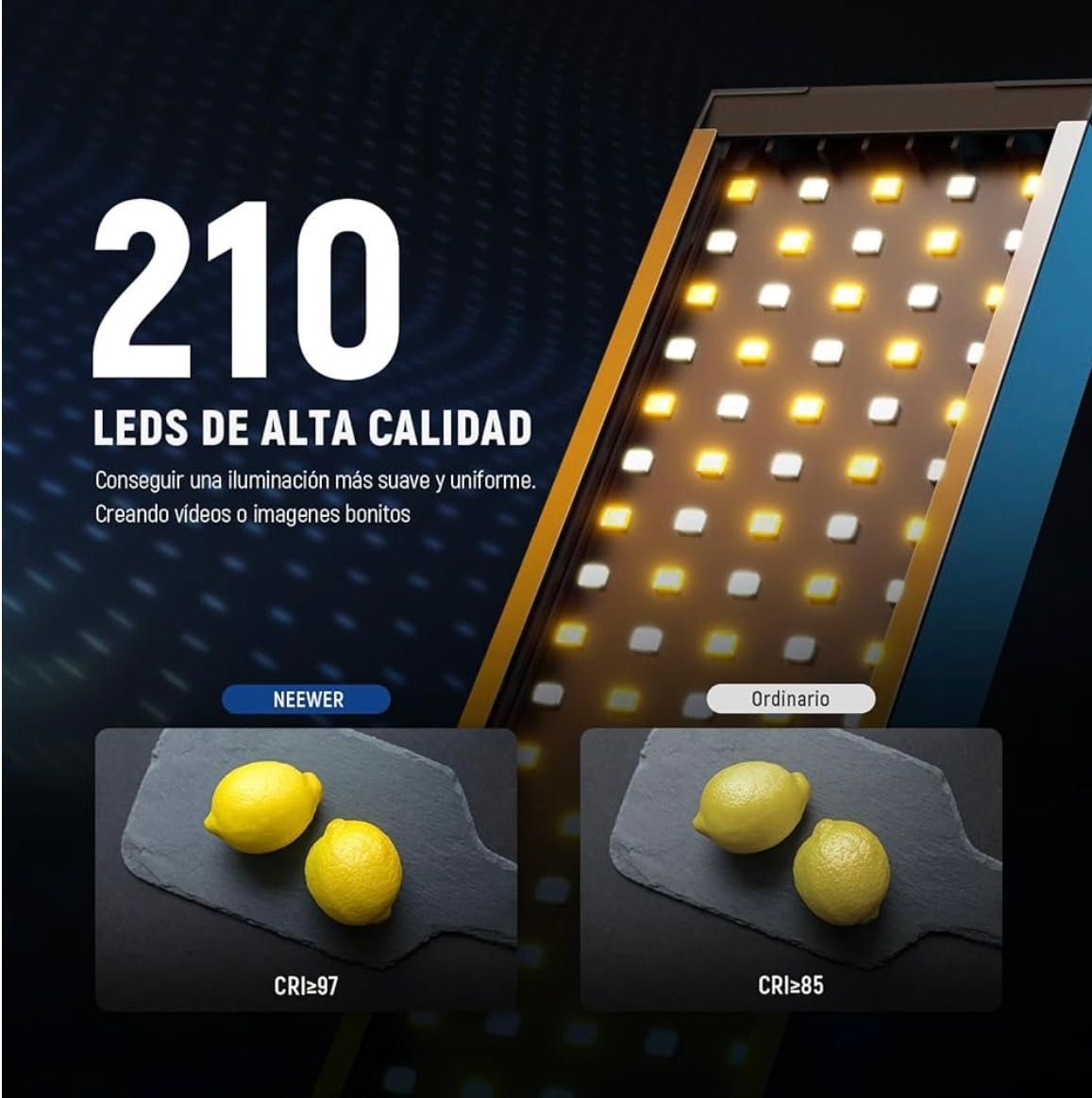 NEEWER  LED Light 3200K~5600K CRI97