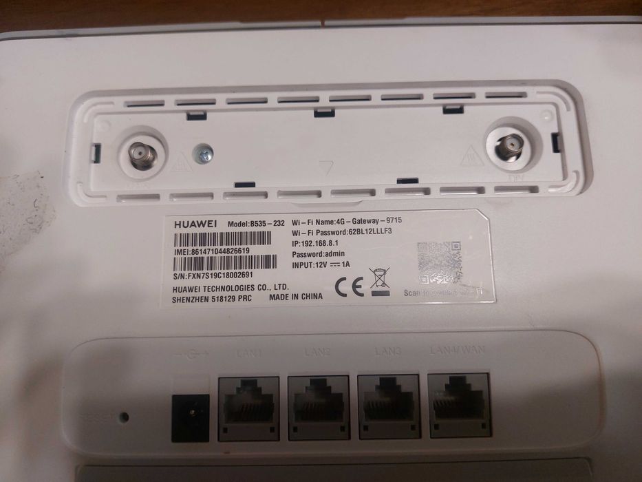 Роутери Huawei E5186, B593,B535_232,B315, B715s-23c, B525s-65a