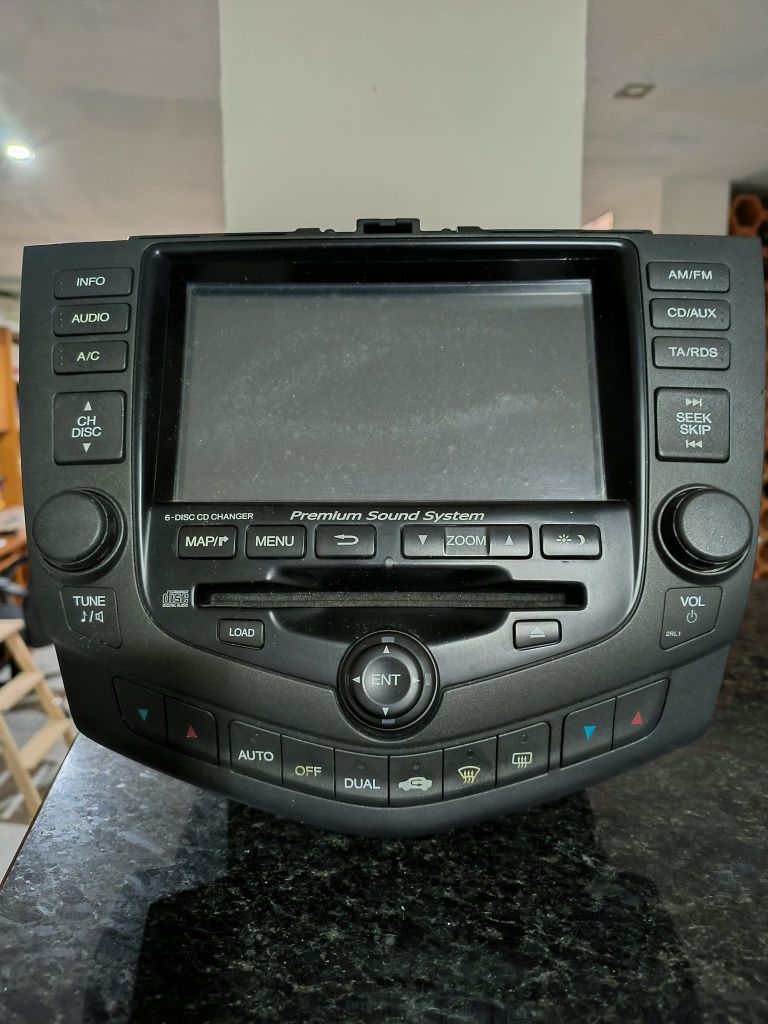 Rádio GPS Honda Accord