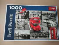 Puzzle 1000 Londyn kolaż Trefl