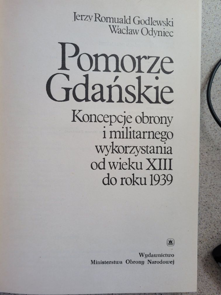 J.R.Godlewski,W.Odyniec Pomorze Gdańskie 1982 MON