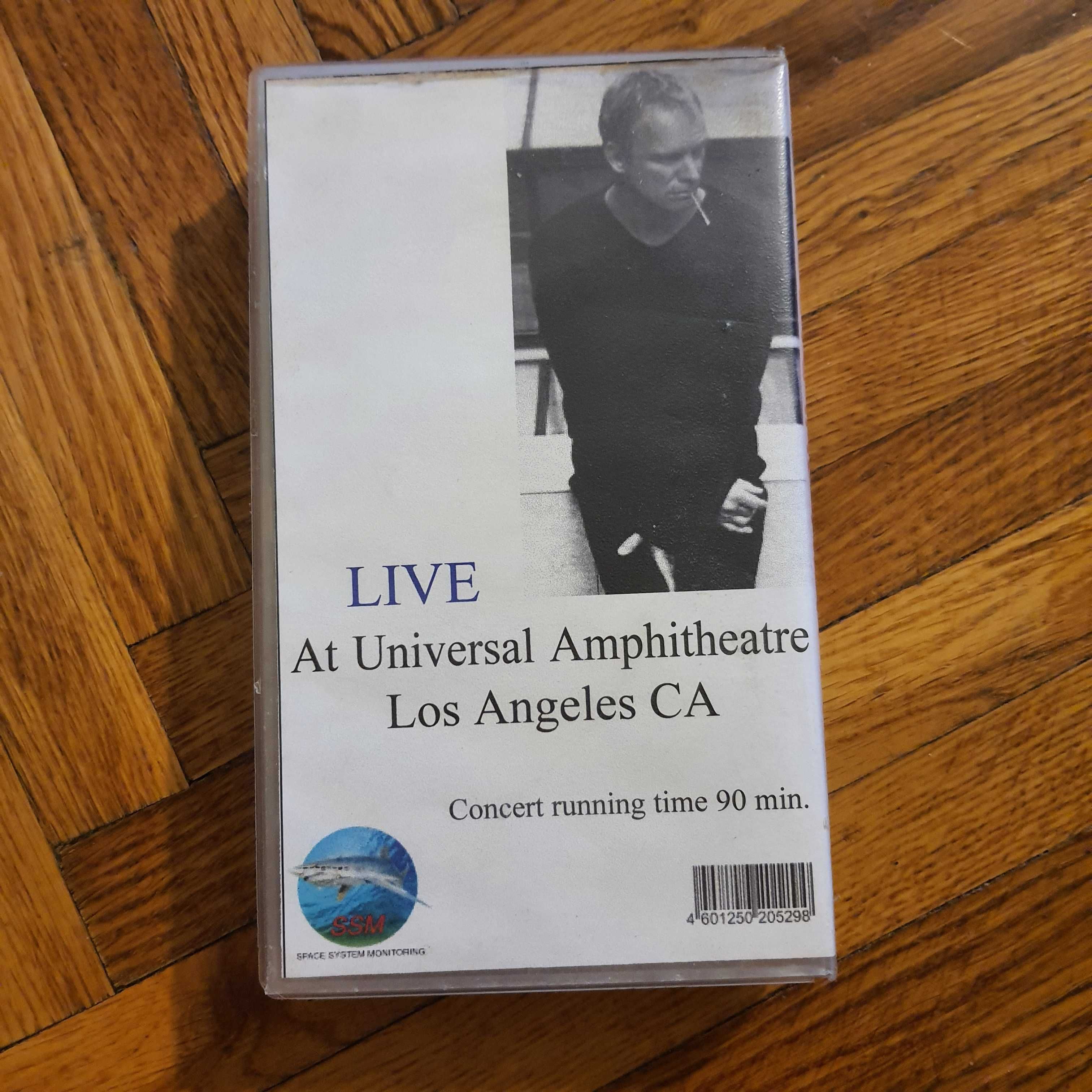 Видеокассета VHS Sting Brand New Day LIVE At Universal Amphitheatre LA