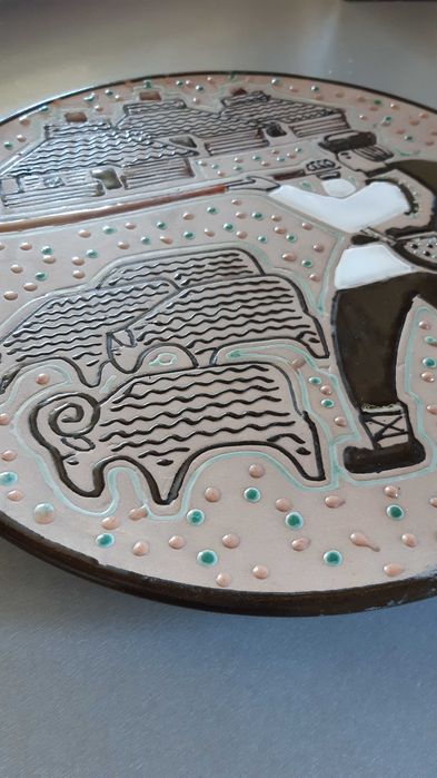 ЛКСФ Тарілка керамічна  Трембітар