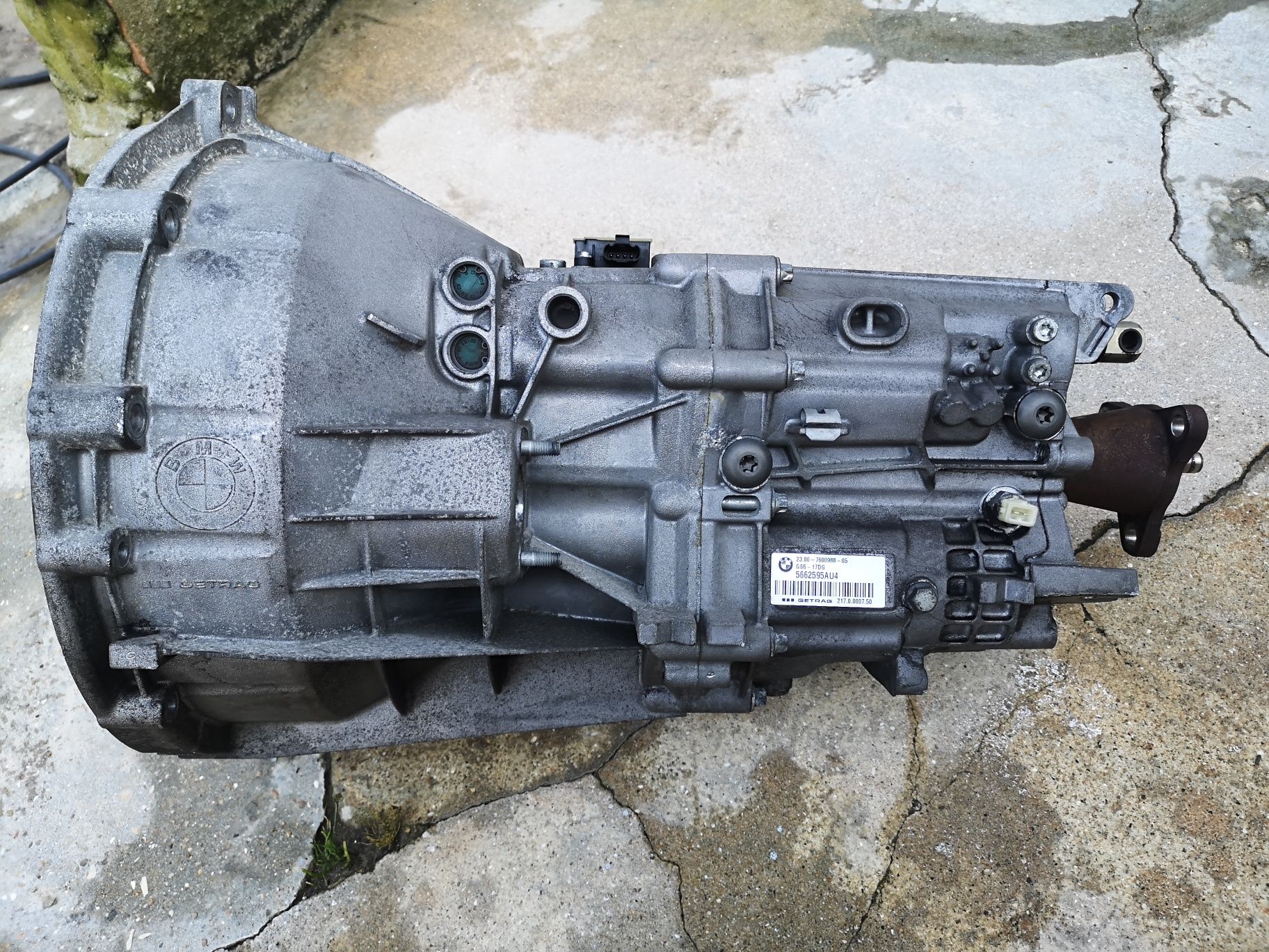 Caixa de velocidades bmw GS6-17DG