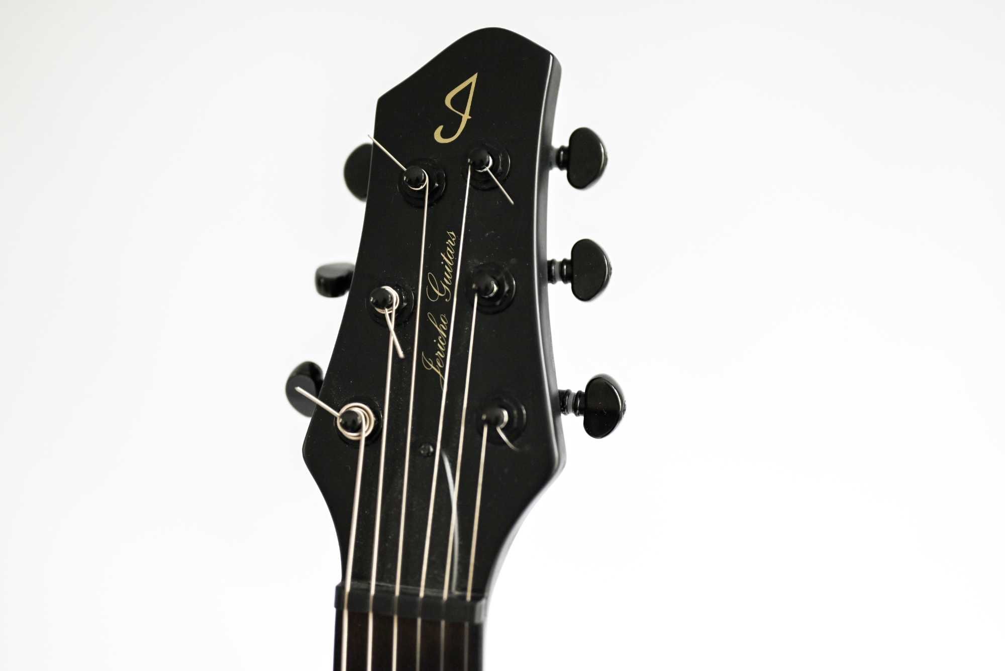 Gitara elektryczna Jericho Fusion Black z Seymour Duncan Black Winter
