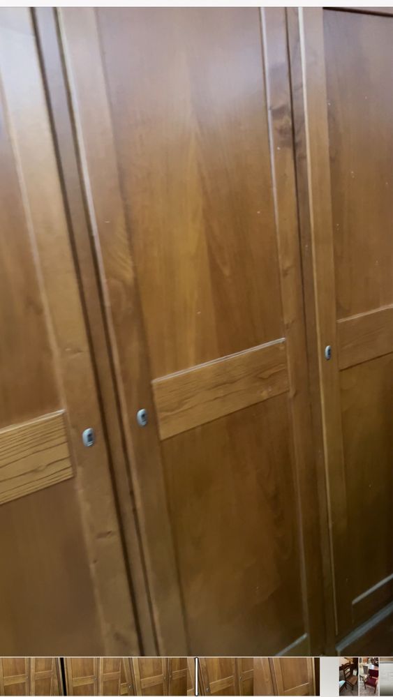 Conjunto mesa, secretaria, cadeiras, armario