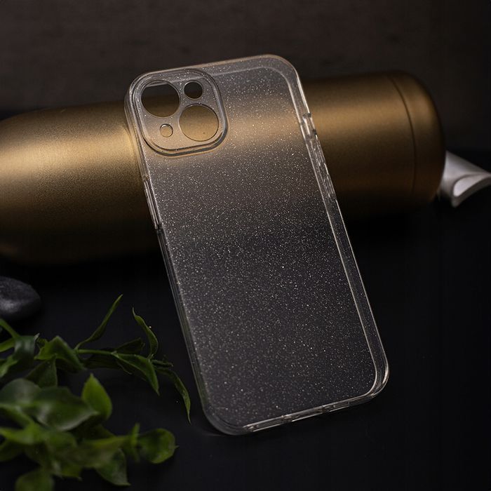 Plecki Izigsm Do Apple Iphone 16 Pro Bezbarwny Z Brokatem