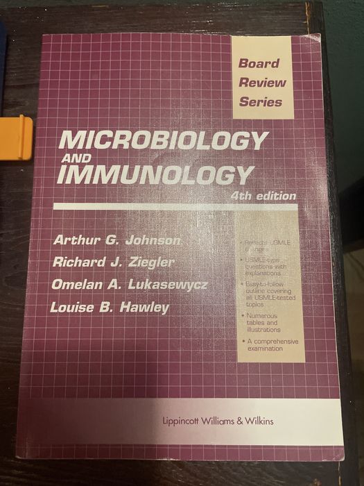 Microbiology and Immunology (Board Review Series), 4th Edition