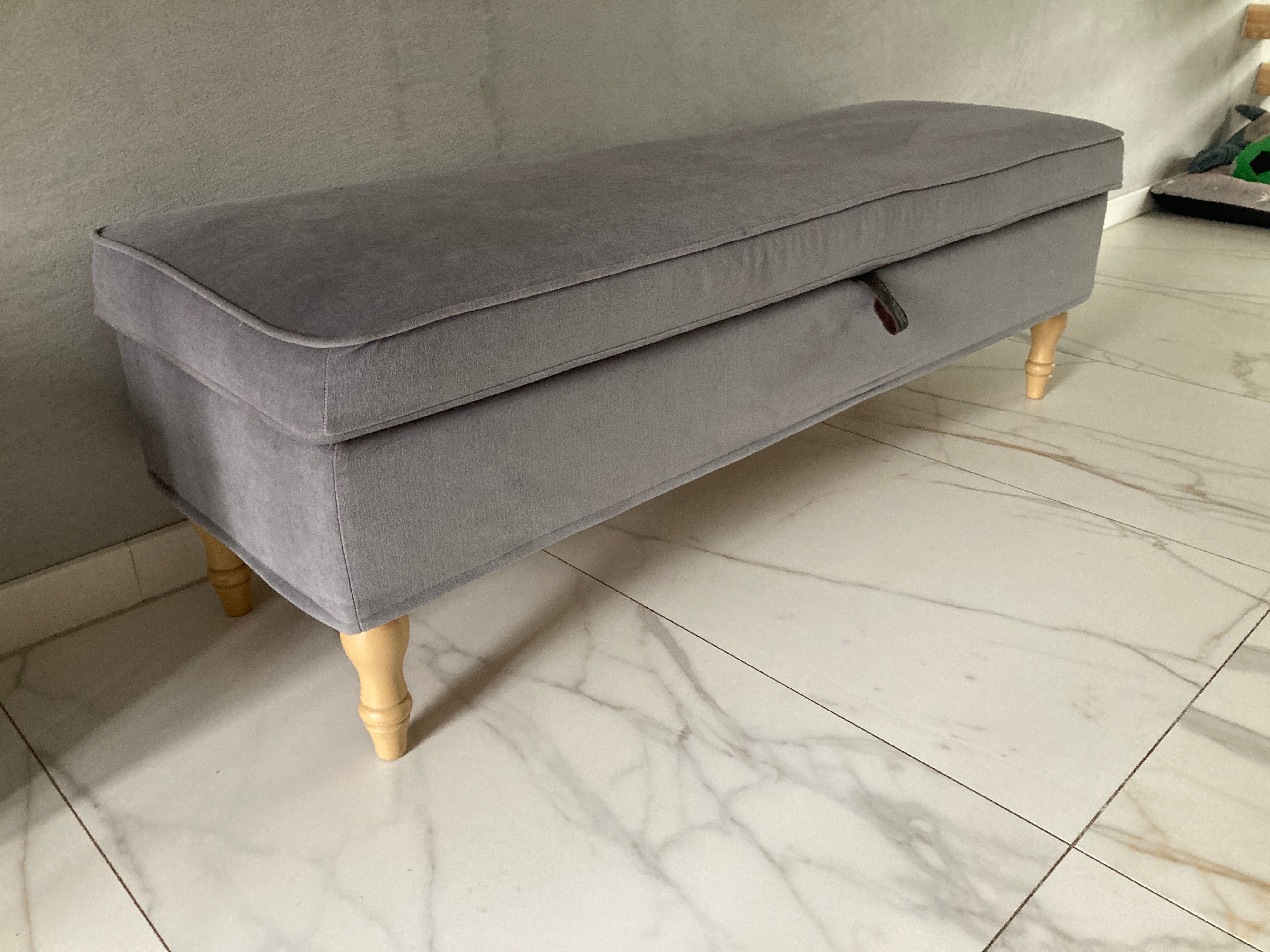 Ławka z pojemnikiem średnio szary Tallmyra Ikea