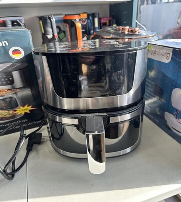 Аерогриль Rainberg RB-2268, 4200 Вт  фритюрниця мультипіч аэрогриль