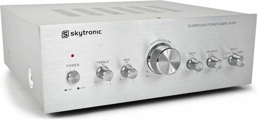 Vendo Amplificador Skytronic Karaoke 2x50W RMS Ideal para festas