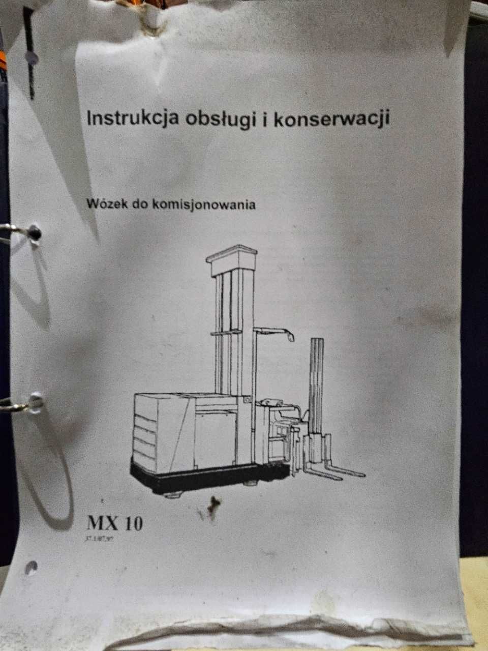 WÓZEK WIDŁÓWY STILL SAXBY MX10, 1997, elektryczny, boczne widły