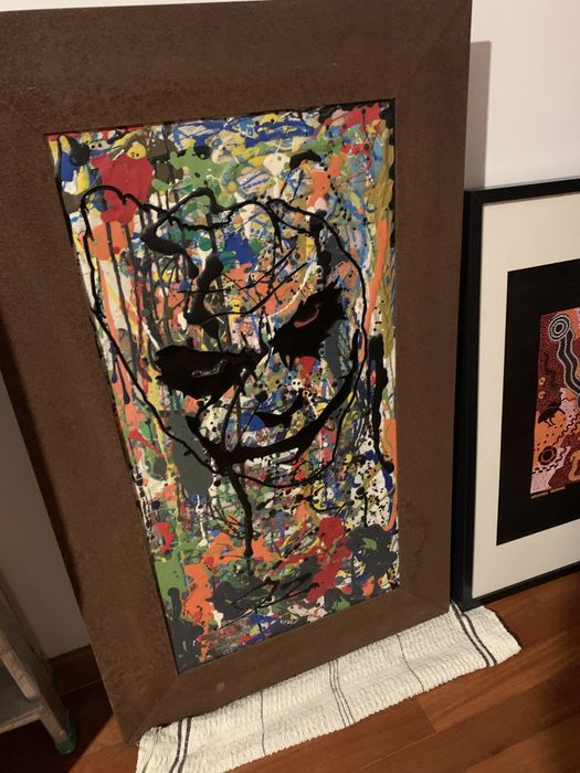 Quadro pintura  joker