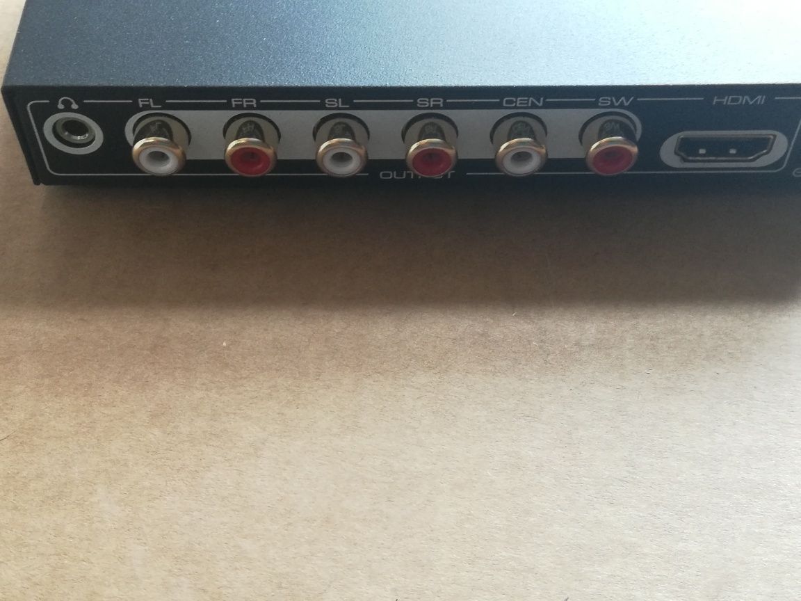 Ekstraktor audio [HDMI - HDMI, Cinch, Toslink] 1920 x 1080 pikseli Spe