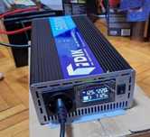 Inversor 5000w Onda Pura 24v ou 12v para 220v Novo FDIK Alta qualidade