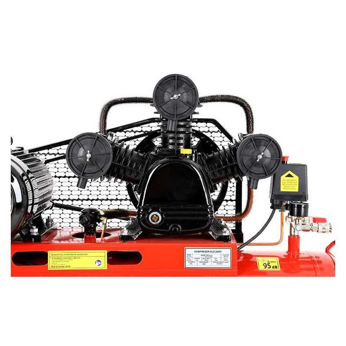 Kompresor sprężarka 200L 3tłoki 400V 6,5KM 720l/min KD408 NOWY