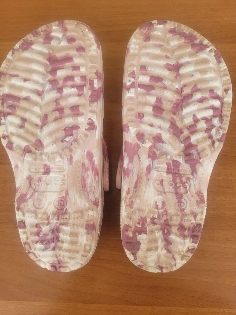 Крокси -сабо жіночі, classik marbled clog