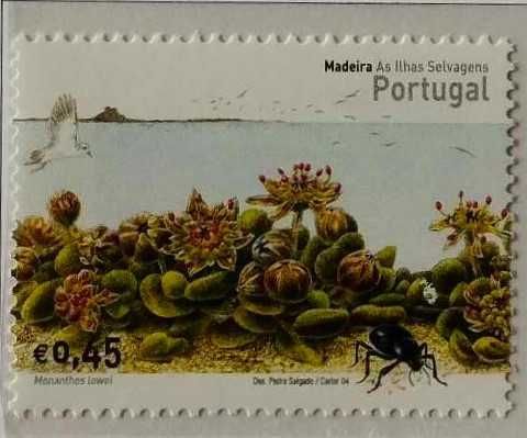 Série Selos Madeira, as Ilhas Selvagens  -  2004