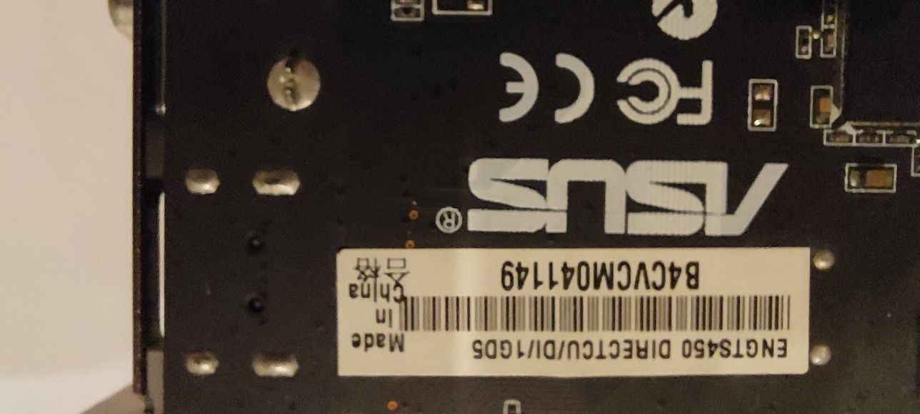 Karta graficzna na Asus GTS450