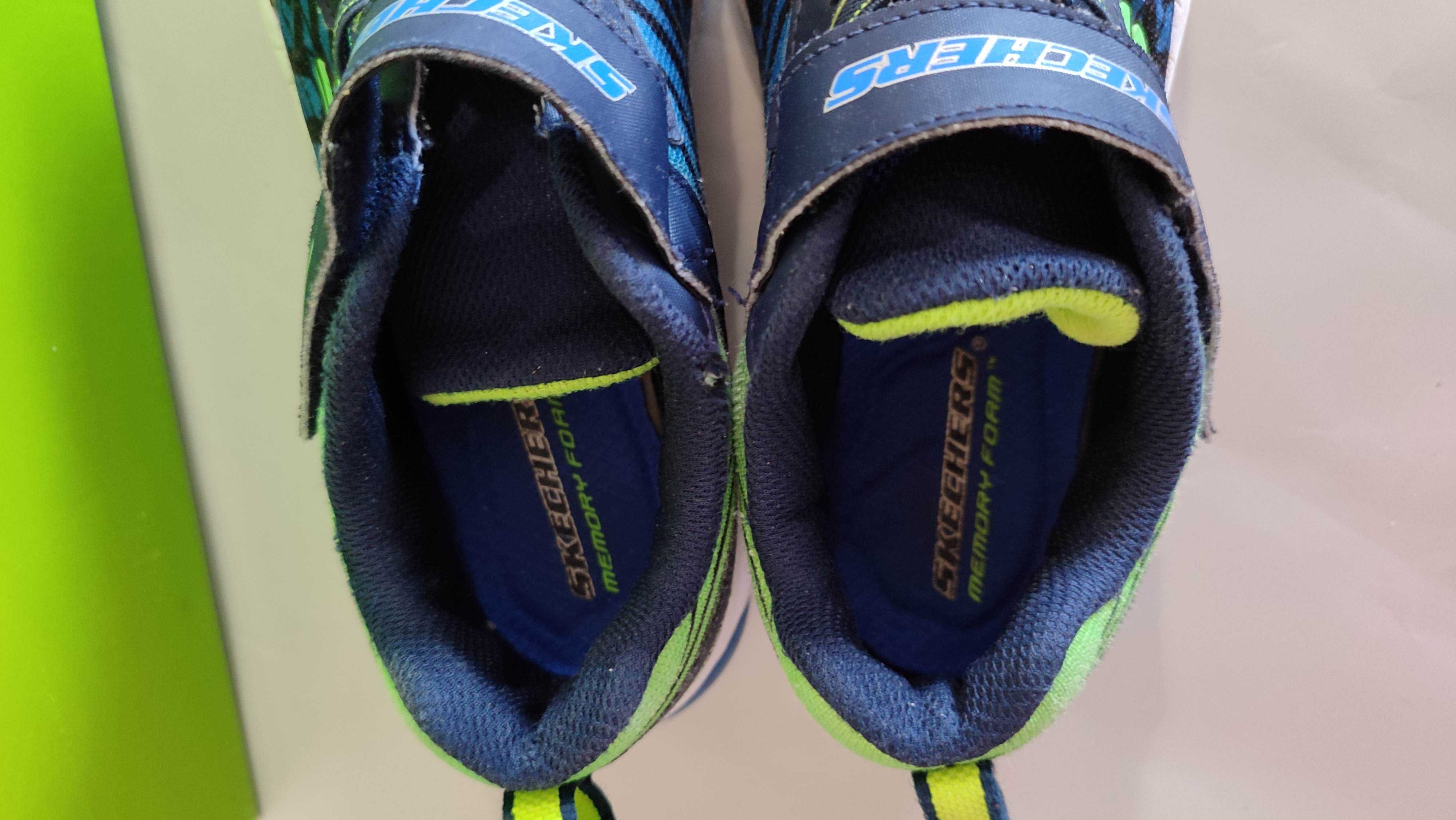 Дитячі кросівки Скетчерс для хлопчика Skechers сині