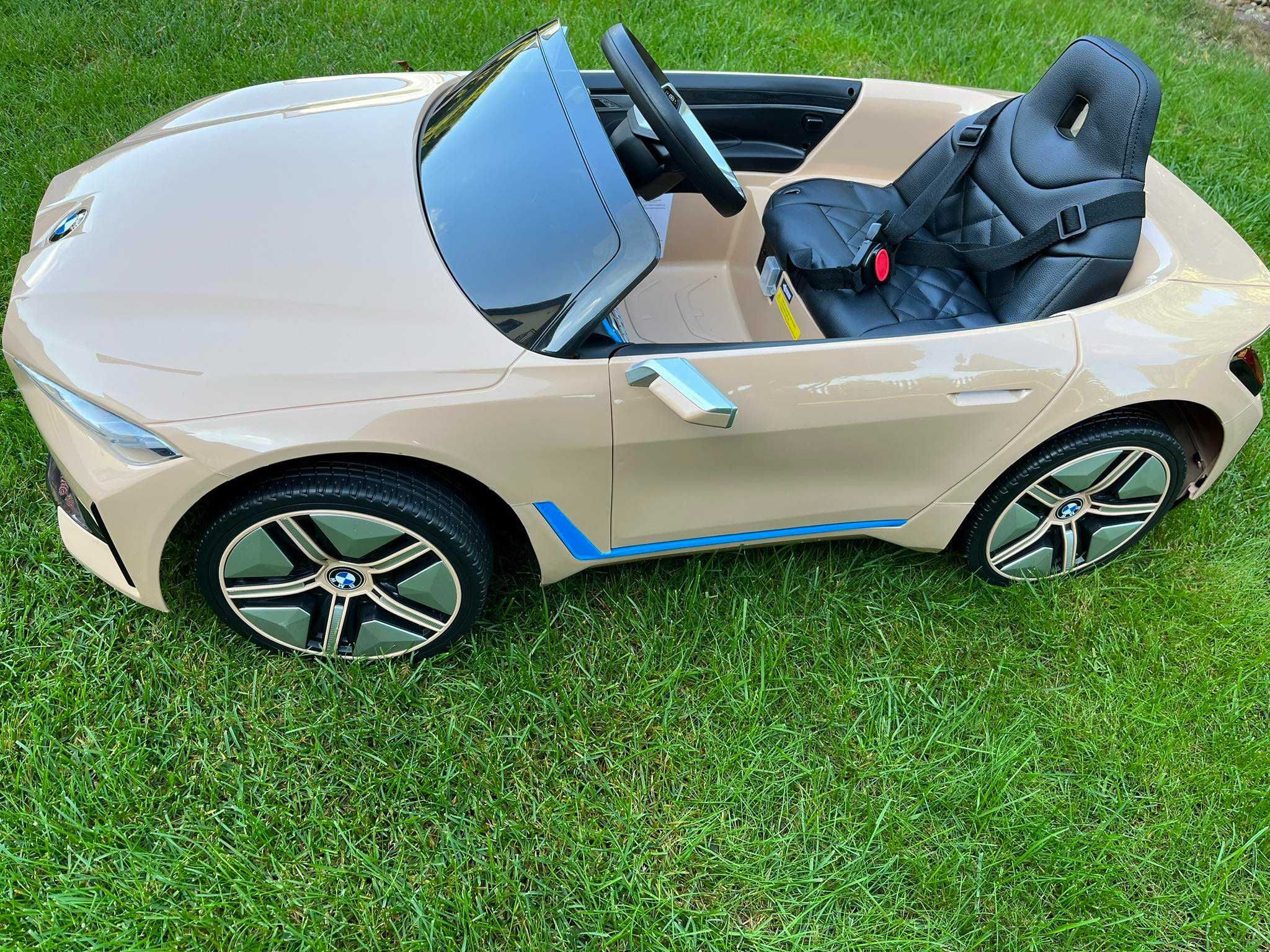 Autko BMW i4 na akumulator dla dzieci EVA + Pilot samochód auto pojazd