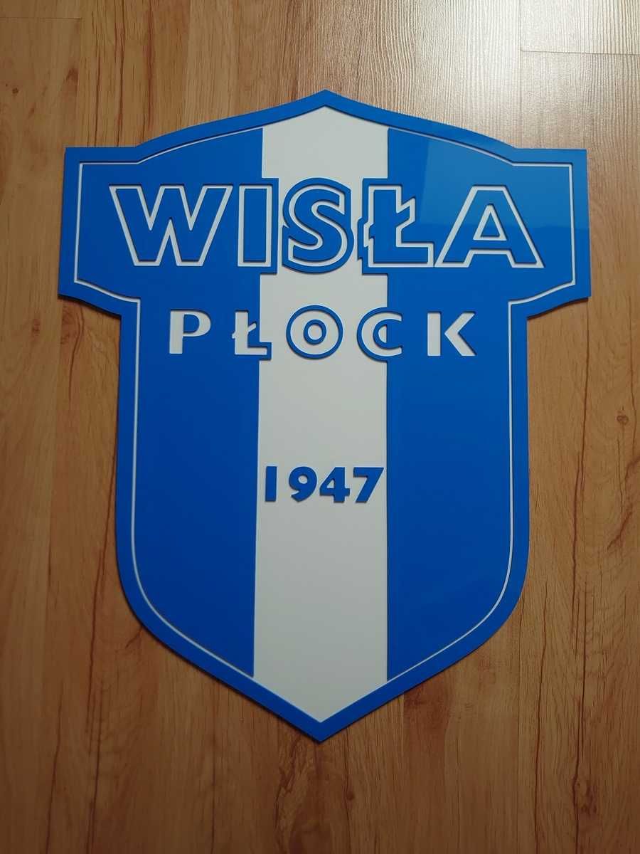Wisła Płock Herb 3D na ścianę prezent dla męża chłopaka