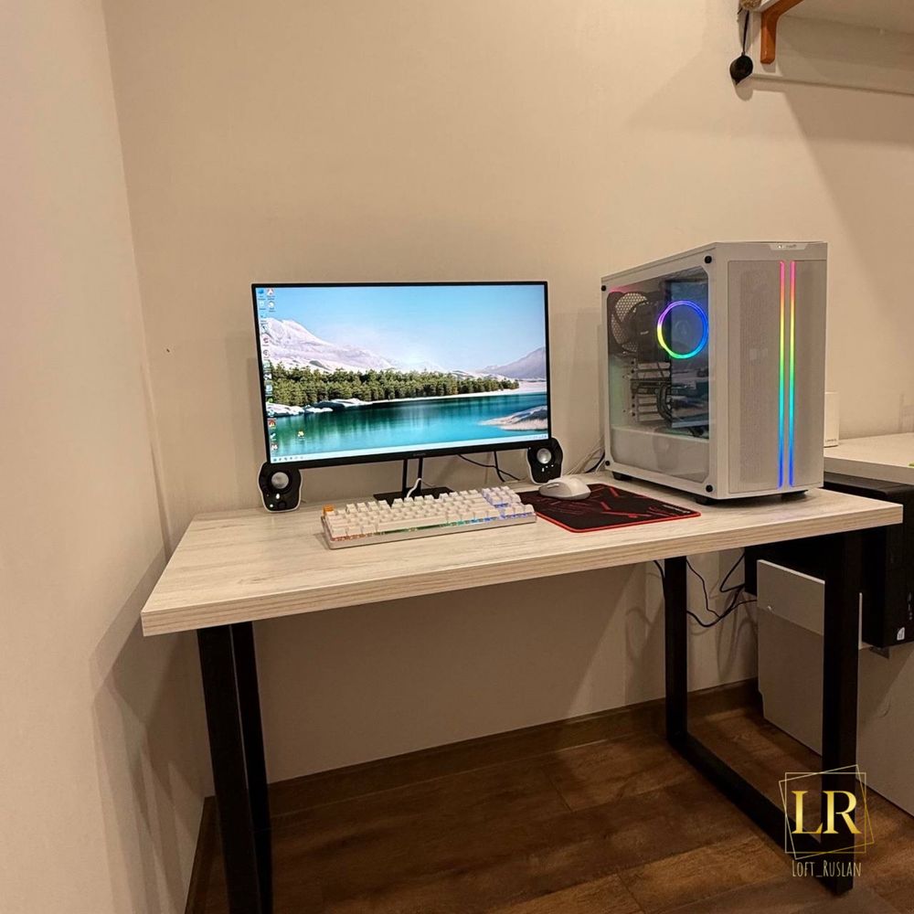 Столик лофт прикроватный, кофейный, журнальный, loft
