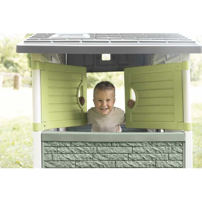 Duży Domek Ogrodowy Neo Friends z Kuchnią i Stolikiem