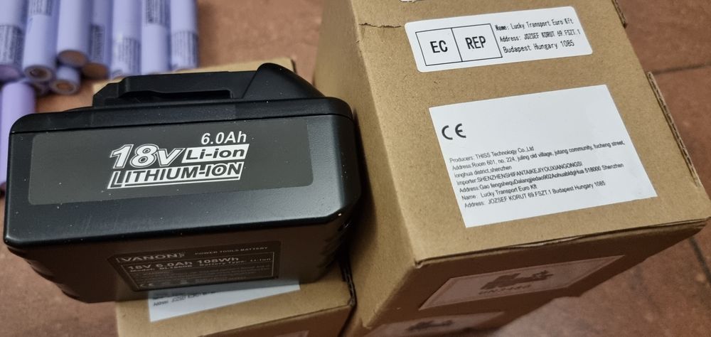 Zestaw akumulatorów Hilti 5.2Ah 8Ah oraz 4x Makita zamiennik 6Ah