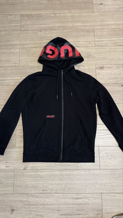 Зип худи кофта Hugo Boss Original Big Logo