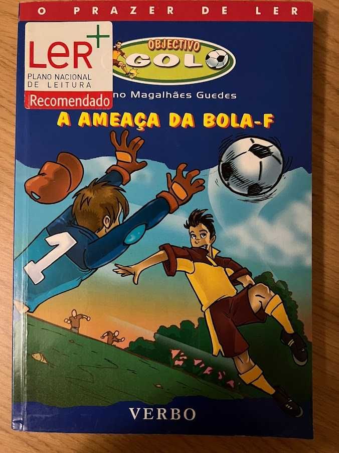 Livro A ameaça da bola F