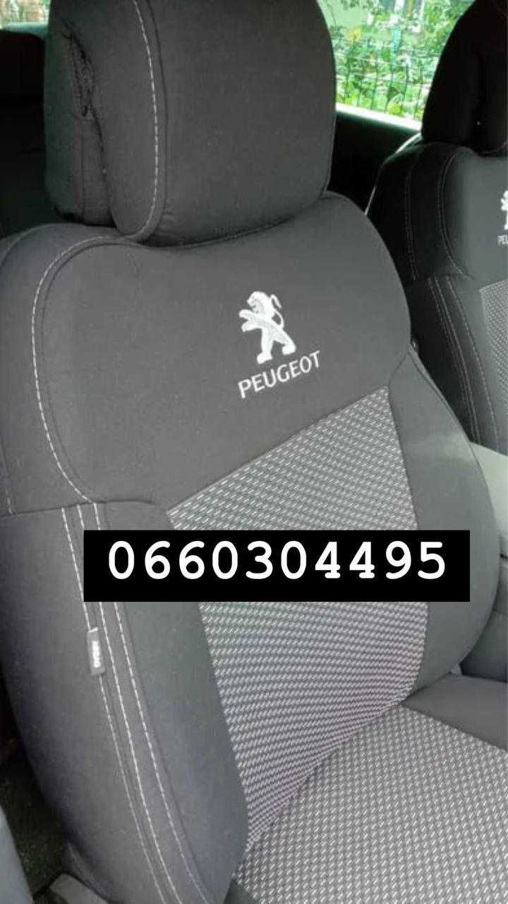 Авточехлы чехлы чохли Peugeot Partner пежо5008 308 307 206 3008 Expert