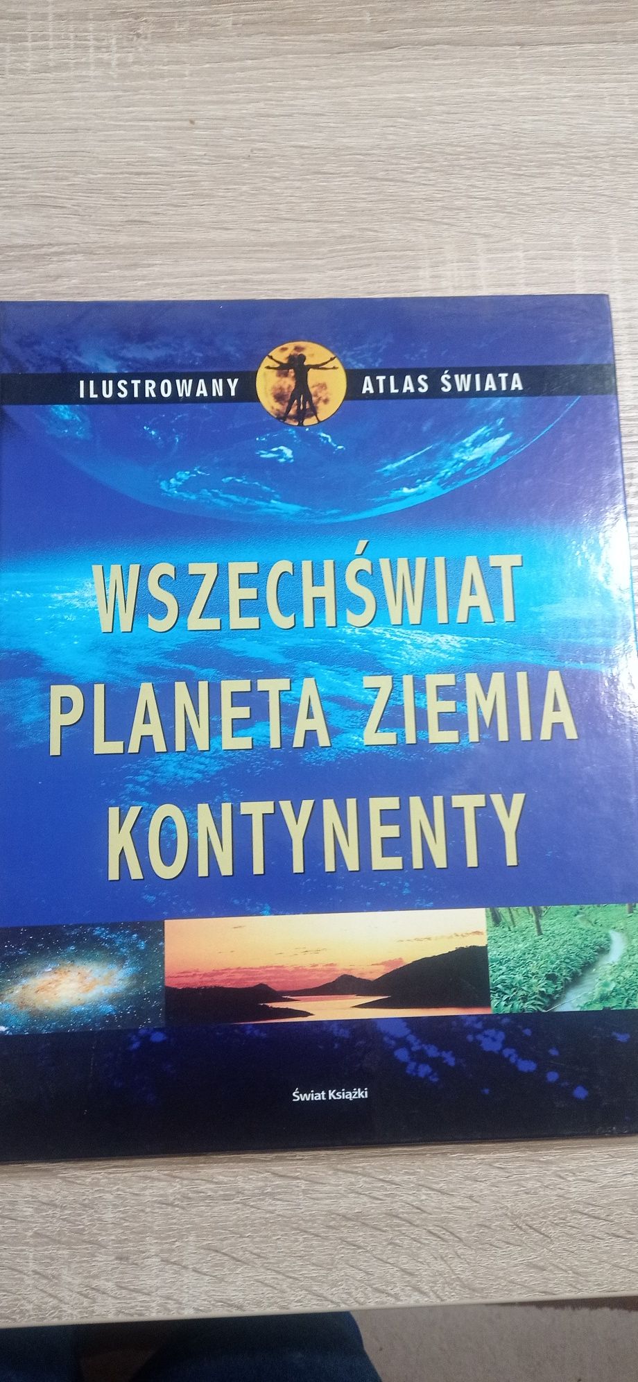 Książka Wszechświata planeta ziemia kontynenty