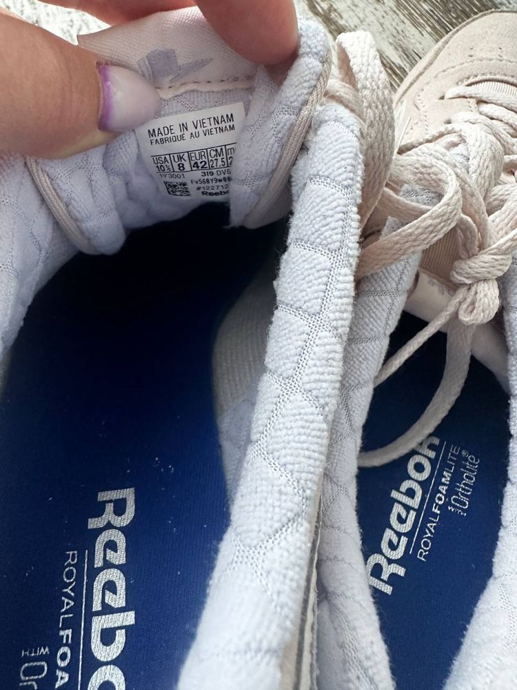 Кросівки Reebok original Royal glide ripple pink