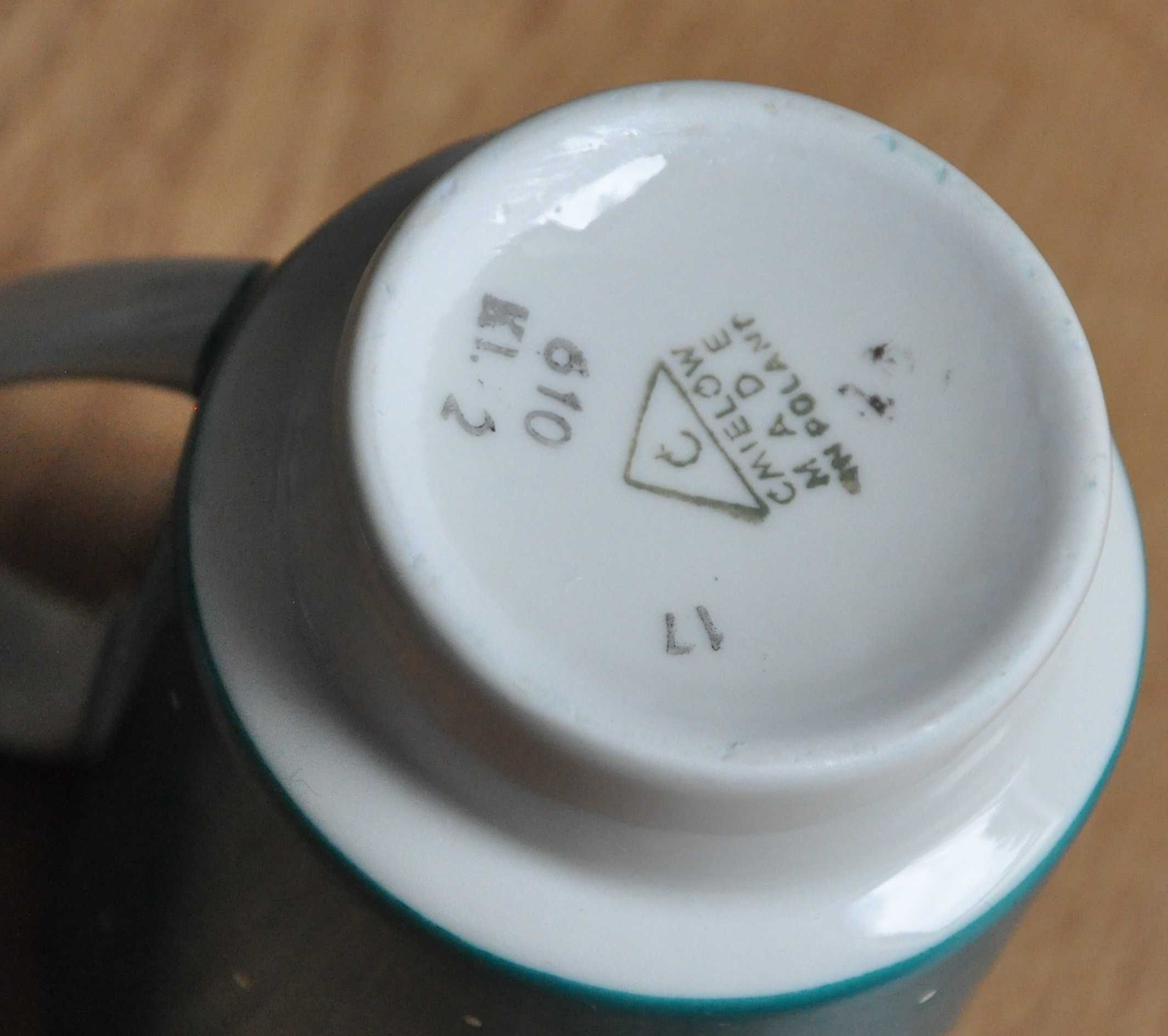 Serwis London Ćmielów pikasiak vintage lat 60 PRL