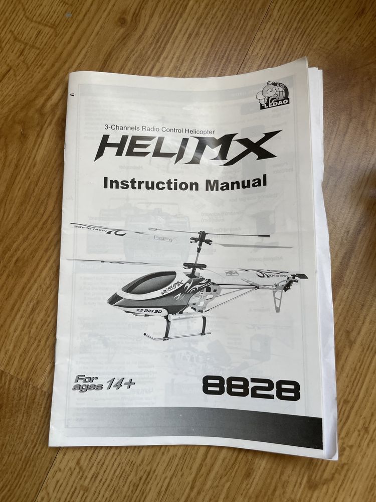 Helicóptero Telecomandado r/c Large