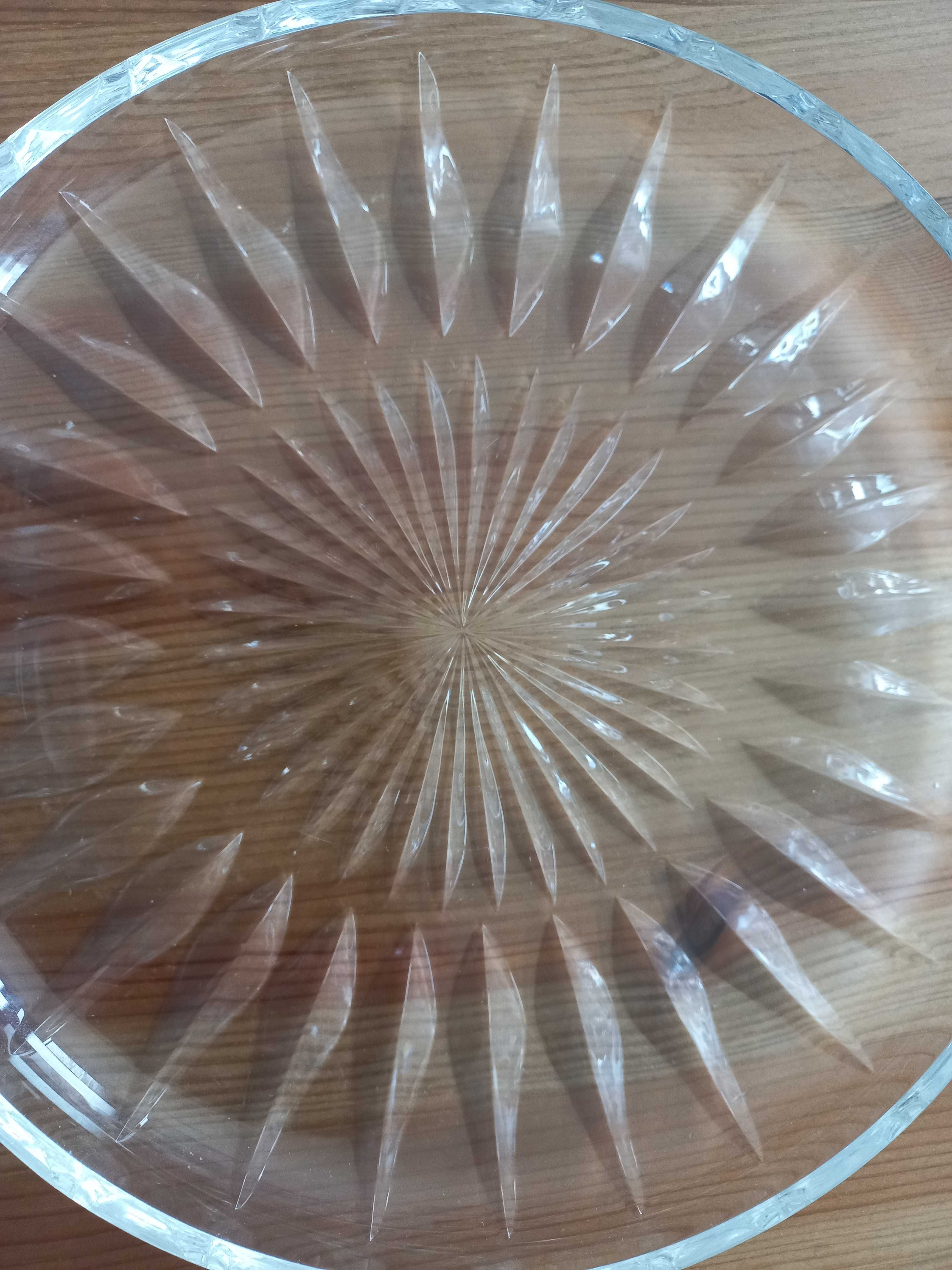 Prato em cristal antiguidades