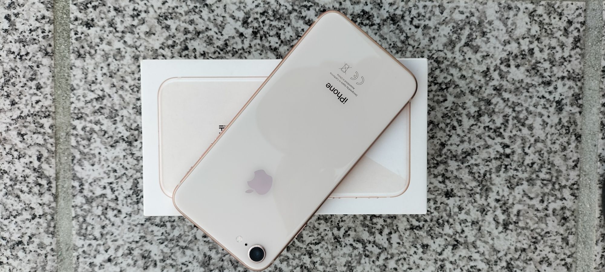 iPhone 8 rosa gold impecável