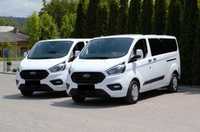 Wynajem busa 9 osobowego Ford transit custom