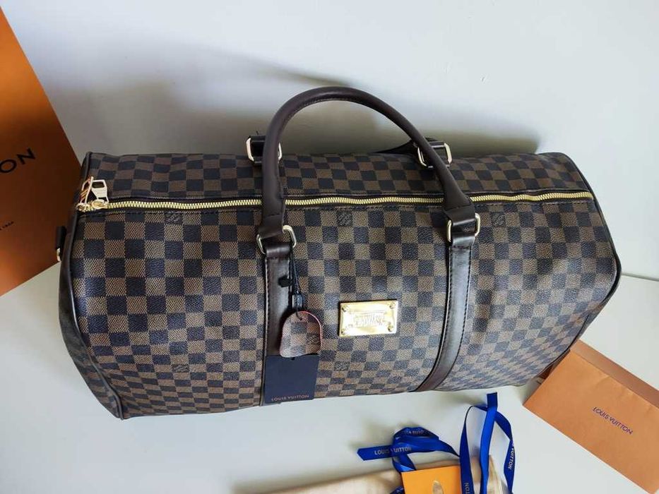 Torba podróżna, na siłownię, weekendowa, skóra Louis Vuitton 77-98