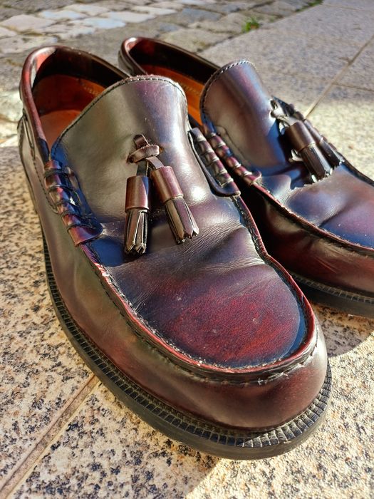 Sapatos Pele Homem